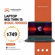 Laptop MSI Thin 15 B13UC-1000US | videojuegoshabana.com - Img 55443290
