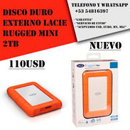 Disco duro Externo 2TB marca LACIE RUGGED - Img 55771675