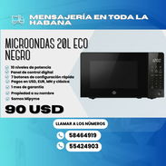 🍿 HORNO MICROONDAS EKO NEGRO 🍿 💰 Precio: $ 90 USD - Img 55608647