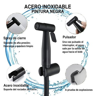 Nueva en su caja acero inoxidable color negro mate - Img 119155131