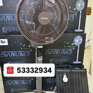 ⭐️⭐️⭐️ Solución para Dormir en Apagón, 30 horas de duración de la batería‼️VENTILADOR RECARGABLE SANUMO (Nuevo en Caj - Img 57569987