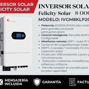 INVERSOR SOLAR FELICITY 8000W – Modelo IVGM8KLP2G1 (HR) - Img 57781237