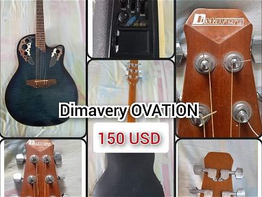 💥 Ganga. Guitarra electroacústica Dimavery modelo OVATION - Img main-image-45801280