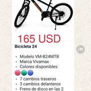 Bicicleta 24 en 165 USD y 26 en 185 USD - Img 56916325