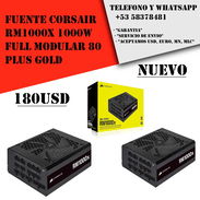 Fuente Corsair RM1000x 1000W Full Modular 80 Plus Gold "Nuevo Sellado" - Img 55863234