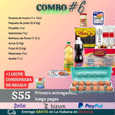 Combos de alimentos - 6/8