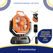Ventilador recargable de larga duración 20000mAh - Img 50564376