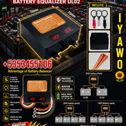 🔥🔋 ¡ECUALIZA Y SACA EL MÁXIMO RENDIMIENTO A TUS BATERÍAS! 🔋🔥 ⚡ ECUALIZADOR DE BATERÍA UL02 ⚡ Ideal para sistemas de - Img 57136905
