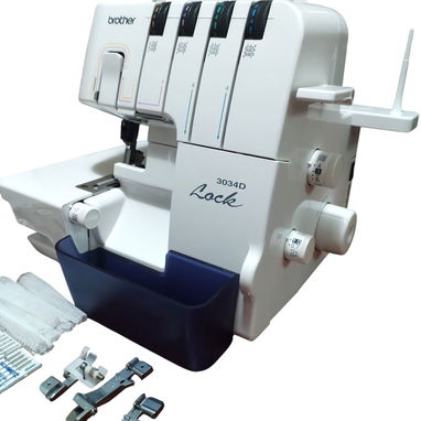 Overlock/Festonera BROTHER 3034D – EXCELENTE ESTADO 250 USD o 200 EUR. Leer descripción - Img 123352496