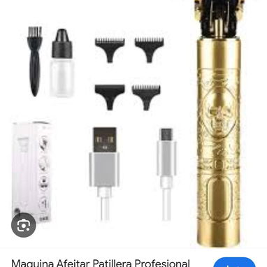 *Máquina de pelar*  _Con sus accesorios y cable cargador_  Precio 4500 - Img 124282108