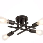 💡🏭 LÁMPARA DE TECHO COLGANTE – LOMOKY | 4 LUCES | ESTILO INDUSTRIAL – 50 USD - Img 54835114