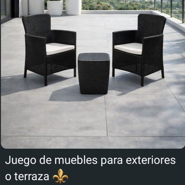 Juego de muebles y de comedor para exteriores - Img 122726895