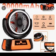 Ventilador Recargable de 20,000 mAh con Luz LED Integrada - Img 56441618