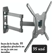 Soporte de tv hasta 55 pulgadas - Img 48692784