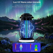 Lámpara grande mata mosquitos. Impermeable, con lámpara incluida y modo automático. - Img 57790203