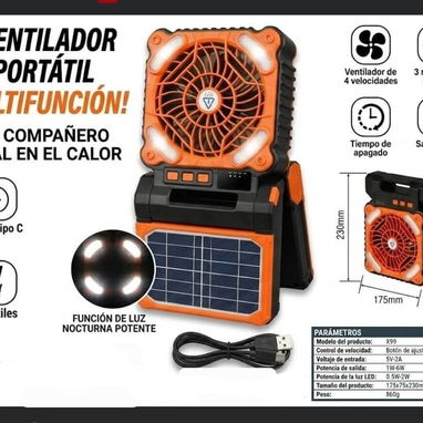 Ventilador recargable de 20000mha - Img 121848786