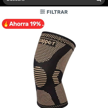 Rodillera de compresion transpirable uso ortopedico,deportivo - 2/2
