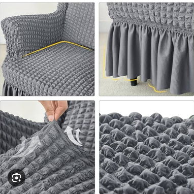 ☕️Forros de Muebles 3-1-1 con Falda /55 usd☕️ - 4/10