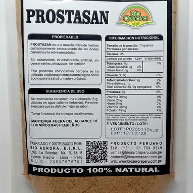 Prostasan - mezcla de hierbas amazónicas para la salud urinaria y de prostata - Img 122041154