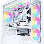 Chasis para PC SAMA V50 de Torre Media para Juegos con Doble Vidrio Templado, - Img 56511279