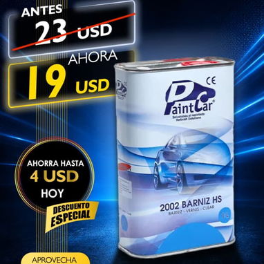 Materiales de pintura automotriz (Masilla, Bono, Barniz, Disolvente, catalizador y más) - 3/6