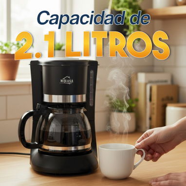 CAFETERA MICASA DE 1,2 Litros - Img 123698989