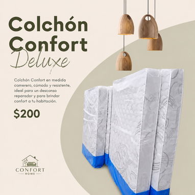 ¡Renueva tu hogar con estilo en Confort Home! Colchones Confort calidad premium - Img 121336896