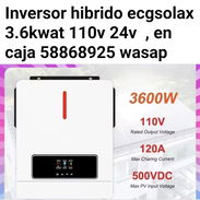 Inversor hibrido ecgsolax 3.6kwat nuevo 58868925 wasap - Img 54108123