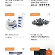 Vajilla cazuelas tazas cuchillos - Img 56237099