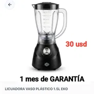 ‼️LICUADORA DE VASO PLÁSTICO 1.5L EKO, con factura de compra y GARANTÍA ‼️ - Img 56487196