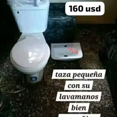 Juego de baños pequeño los precios están en las fotos trabajamos con servicio de mensajería para toda la habana - 3/6