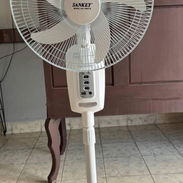 💠Ventilador Recargable de Pedestal Sankey 💠Lámpara Led y Puerto USB para cargar moviles ,A 75 USD. - Img 55725833