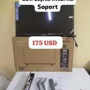 Smart TV 32" pulgadas con cajita HD, base a la pared, entrada USB nuevo en caja con certificado de propiedad y garantía - Img 55829462