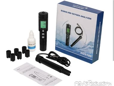 Medidor digital portátil de oxígeno disuelto y temperatura - Img 67783529