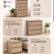 Cómodas de 5 gavetas - Img 55949815