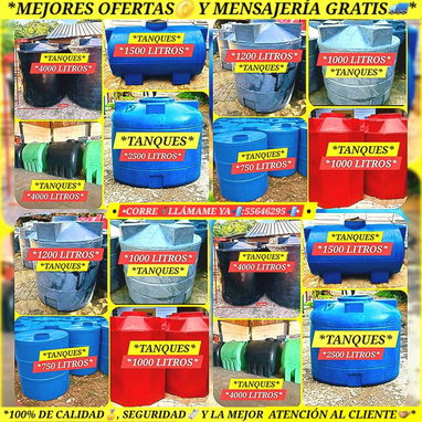 Tanques plásticos de agua Nuevos - 2/10
