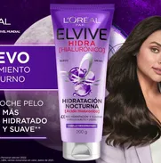 TRATAMIENTO DE HIDRATACIÓN NOCTURNA PARA EL CABELLO ELVIVE LORÉAL PARIS 200ML - Img 48280005