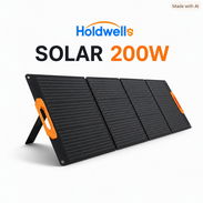 Paneles Solares Portátiles de 200W. Marca Dokio, Vevor y Holdwell. Paneles Solares Estaciones de Energia - Img 57149653