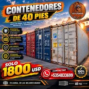 🛒 EN VENTA 🛒 CONTENEDORES DE 40 PIES VACIOS. FACTURA A CLIENTE. PUEDE CONTACTAR 📲 54833699 - Img 57975185