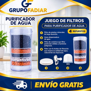 FILTRO DE AGUA EÒN – CARBÓN ACTIVADO💧🏠🔷️ $40 - 3/4