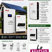 Kit solar MUST 6000w bat 10240kw - Img 55719917