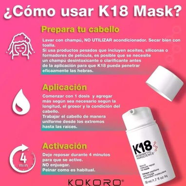 Tratamiento k18 y termo protector wow - Img 117752694