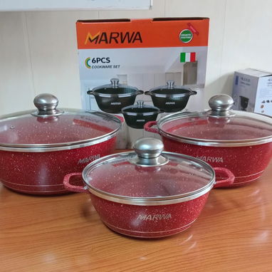 🎁 SET 🎁 MARCA MARWA SET DE CASUELAS. MENSAJERÍA CON FACTURA Y GARANTÍA. TL 54833699 - Img 109739450