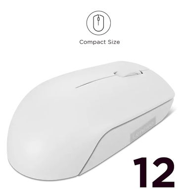 Mouse Inalámbrico Lenovo 300 2.4G🖱️Ambidiestro, Compacto, 12 Meses Batería🔋DPI 1000, USB Nano💼Envío* + Garantía** - Img 99765030