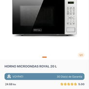 HORNO MICROONDAS ROYAL 20 L - Img 57195579