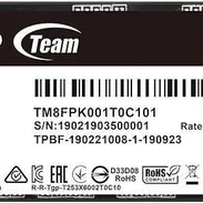 💲100usd TEAMGROUP MP44L 1TB cache SLC NVMe 1.4 PCIe Gen 4x4 M.2 2280 SSD para laptop y escritorio (velocidad de lectura - Img 55696675