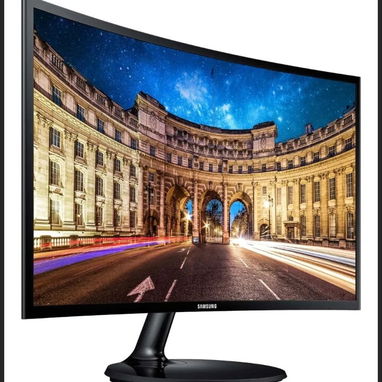 Monitor 24" Samsung curvo nuevo! - 3/4