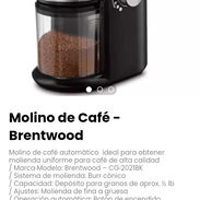 Molino de Café - Brentwood. Marca‑Modelo: Brentwood – CG‑2021BK - Img 54199026