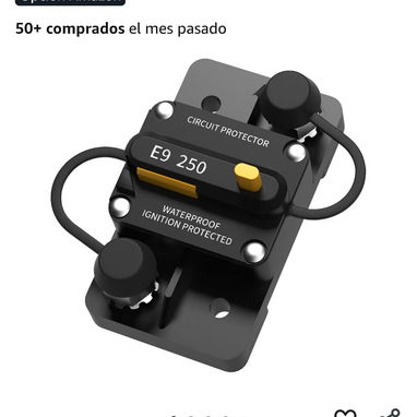 Kit solar Sumrry 24v 4000w 110v 120v y 2 baterias Humsiekn 12v 200ah LIFEPO4 - 6/7