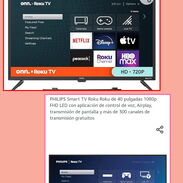 SMART TV 32", SMART TV 40" PHILIPS, SMART TV ROKU SMART TV ROKU OFERTAAA - Img 45635770